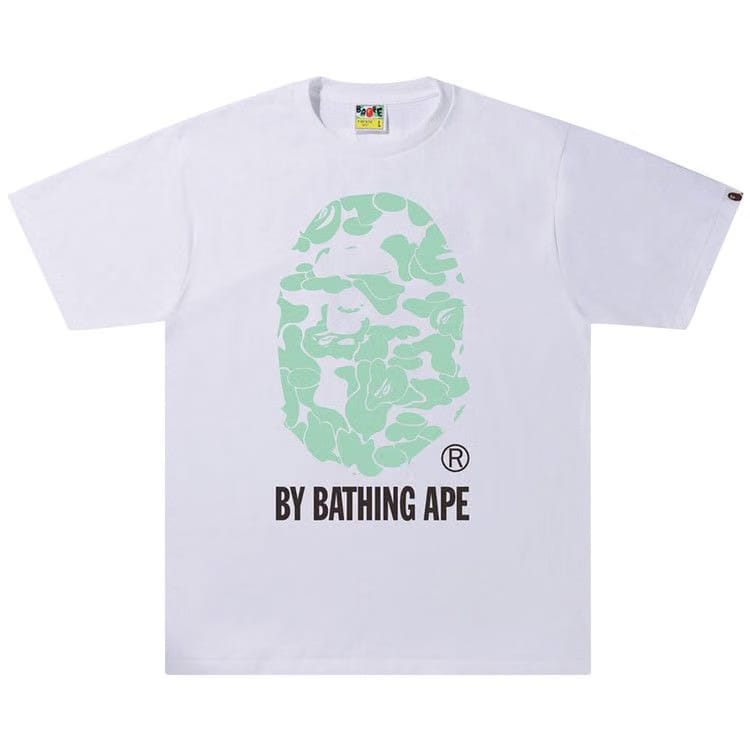 BAPE Text Code Camo By Bathing Ape T-Shirt White