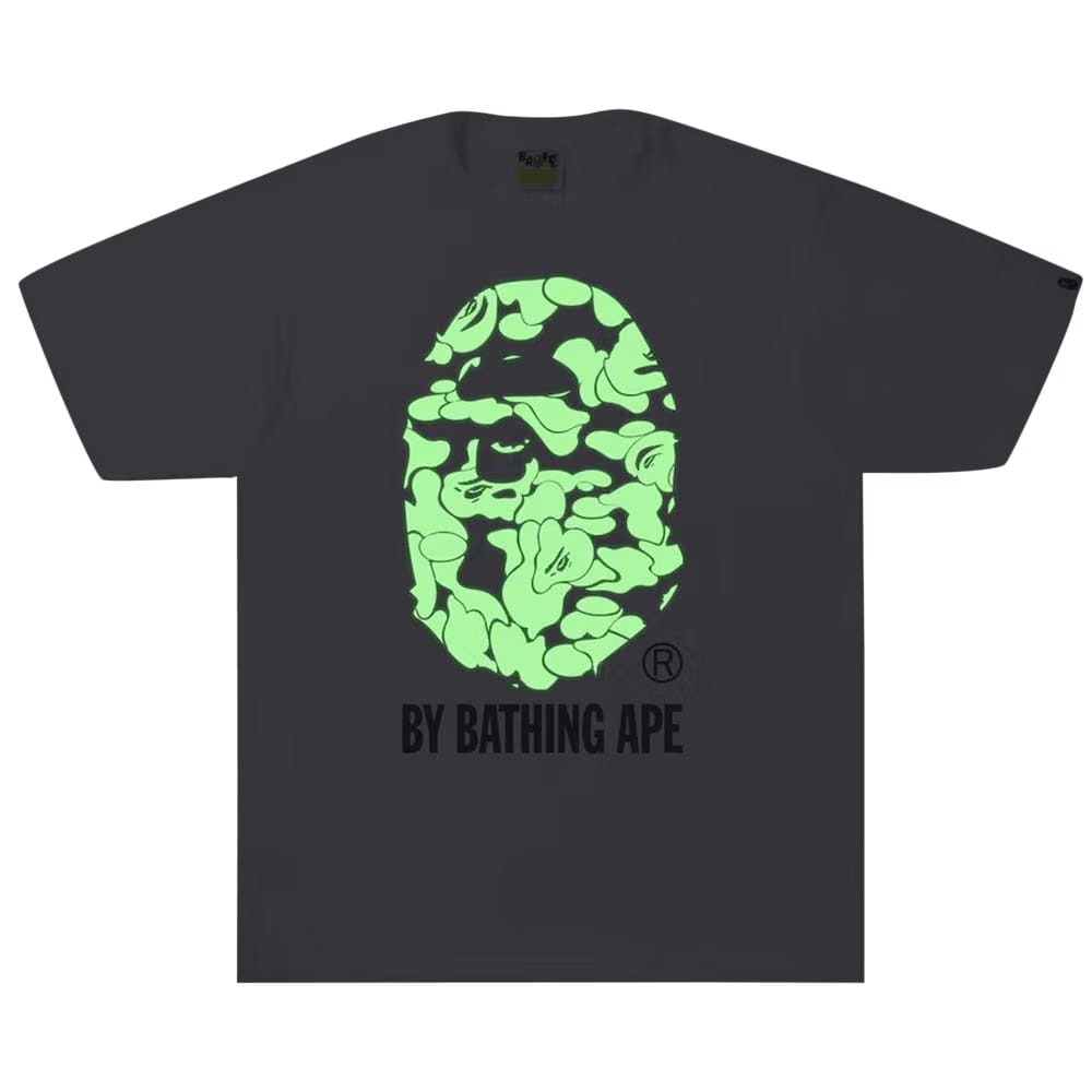 BAPE Text Code Camo By Bathing Ape T-Shirt White