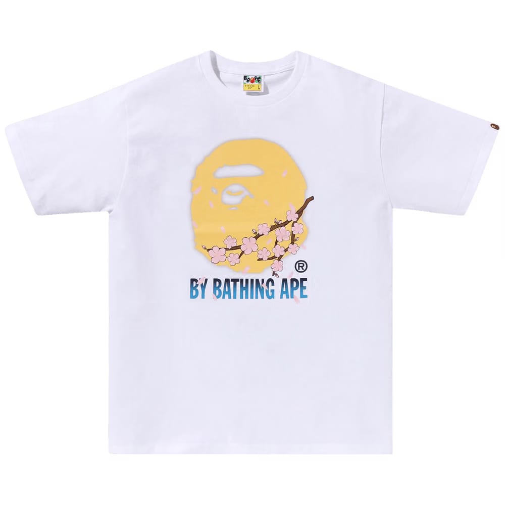 BAPE Sakura By Bathing Ape T-Shirt #2 White