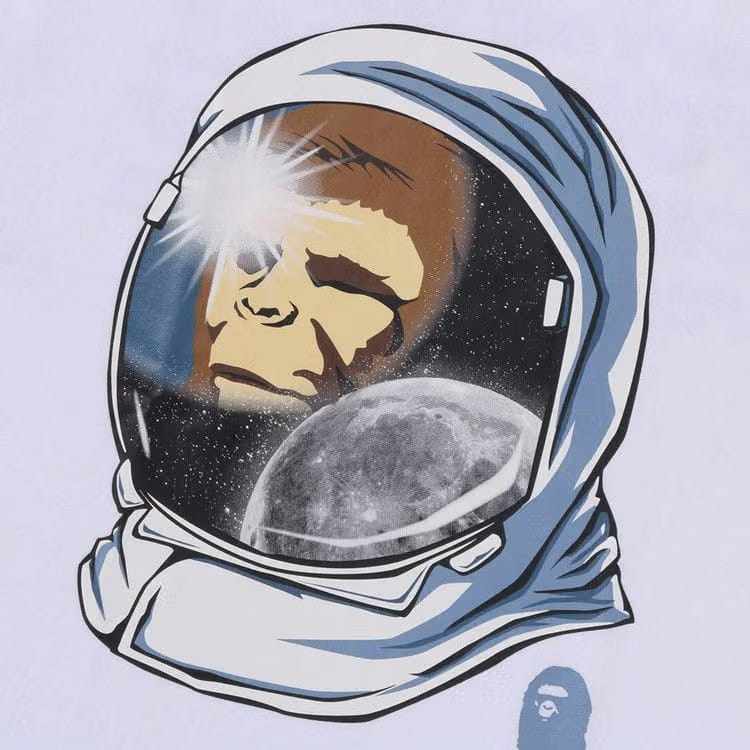 BAPE Space Ape T-Shirt White