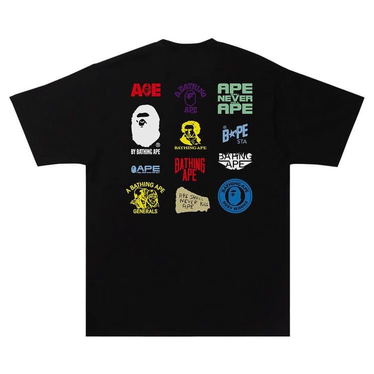 BAPE Classic Logo #1 T-Shirt Black