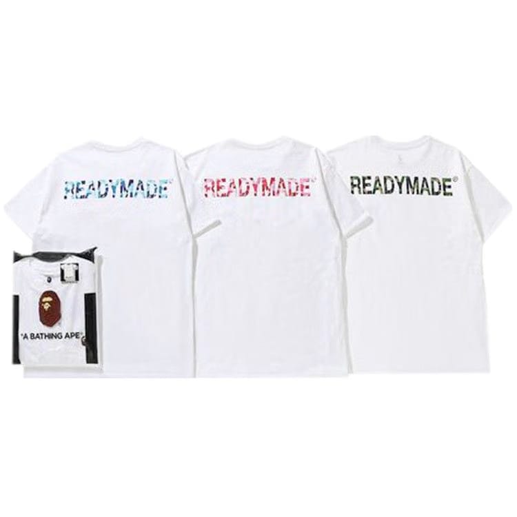 BAPE x ReadyMade 3 Pack T-Shirt White