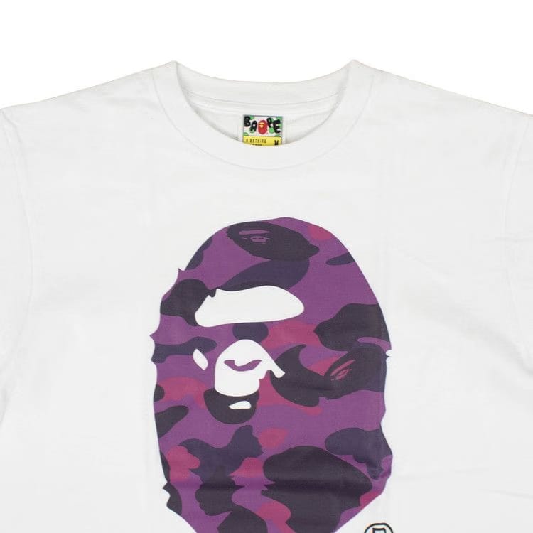 Bape Color Camo T-Shirt White/Violet