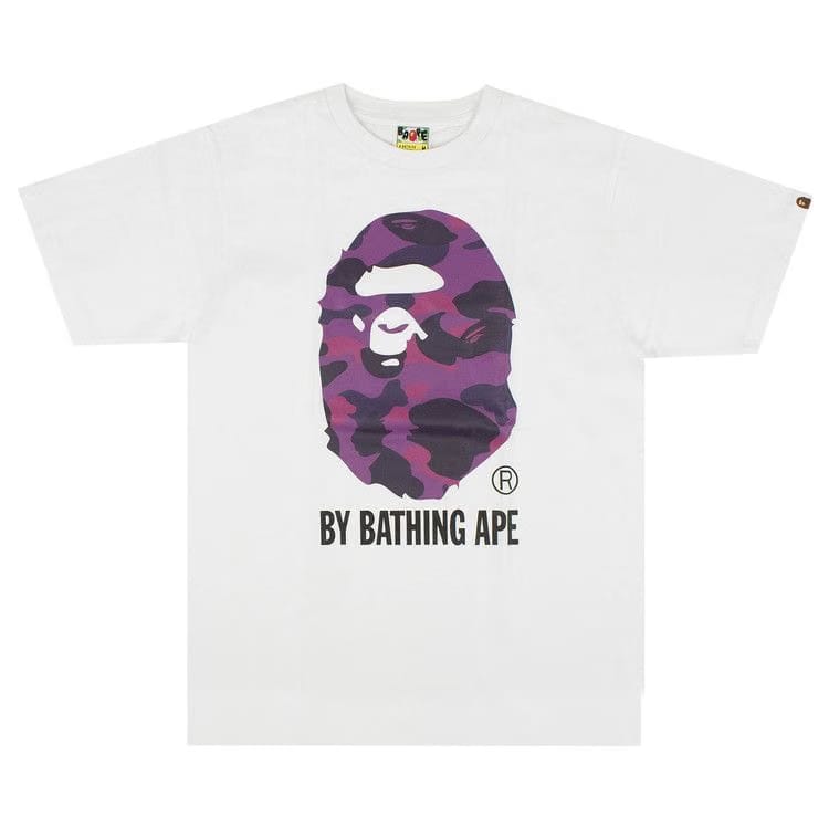 Bape Color Camo T-Shirt White/Violet