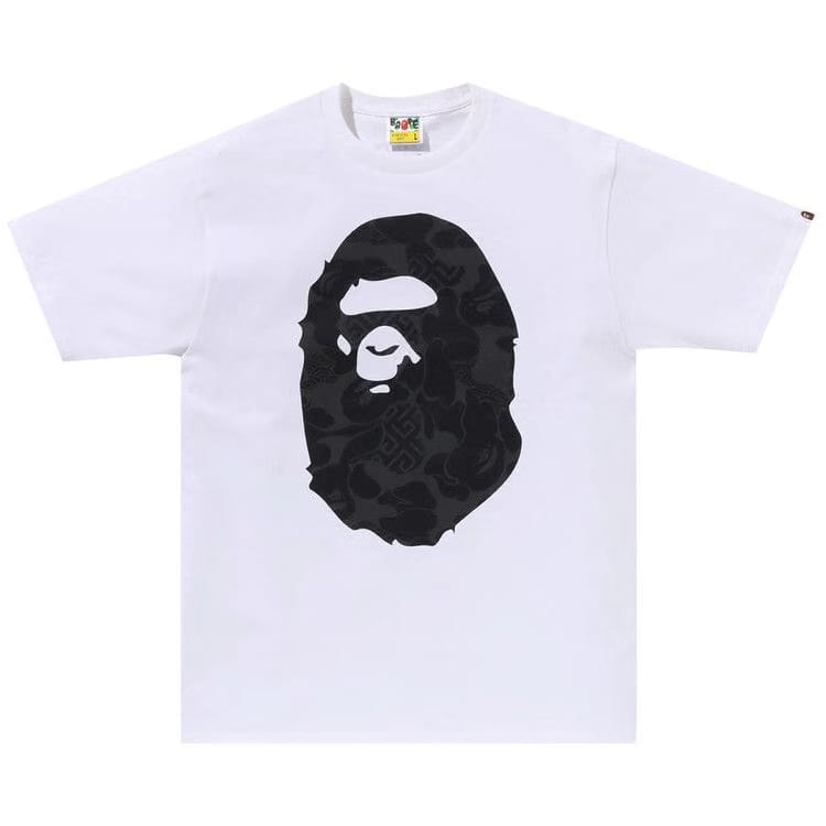 BAPE Asia Camo Big Ape Head T-Shirt White