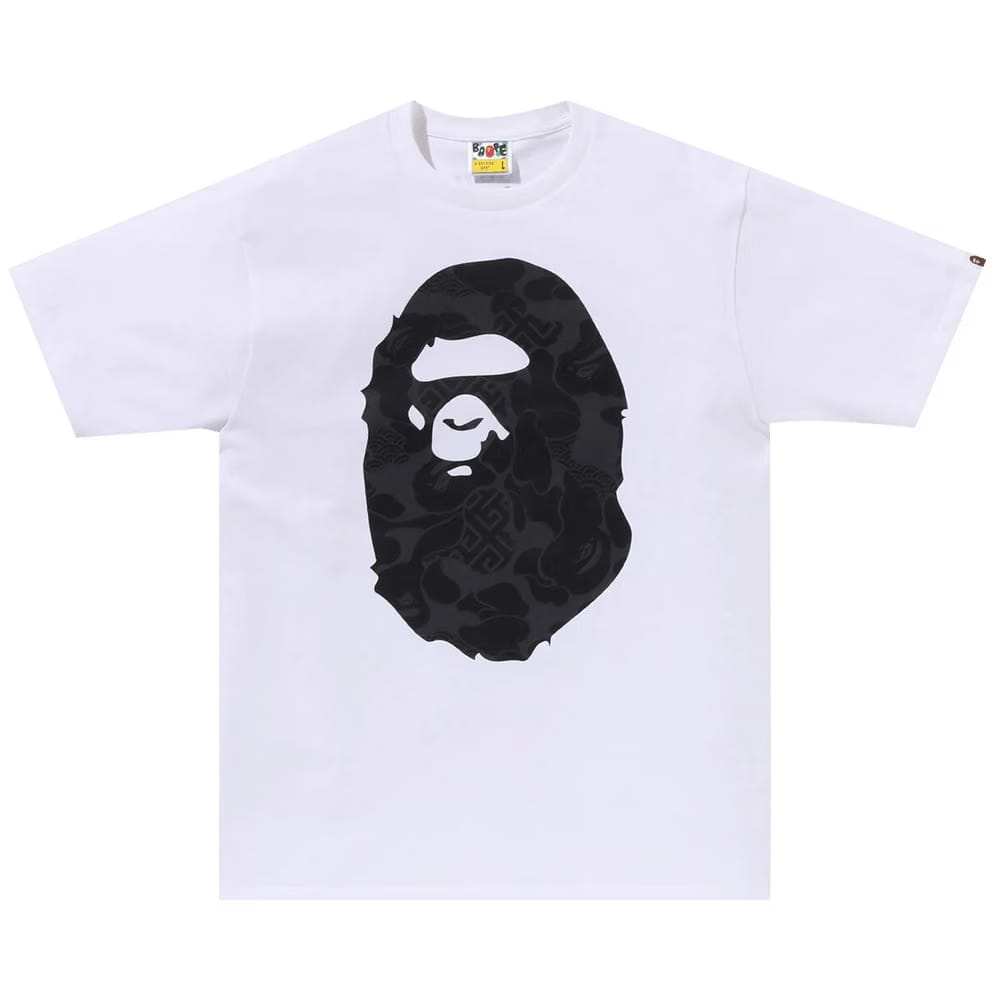 BAPE Asia Camo Big Ape Head T-Shirt White
