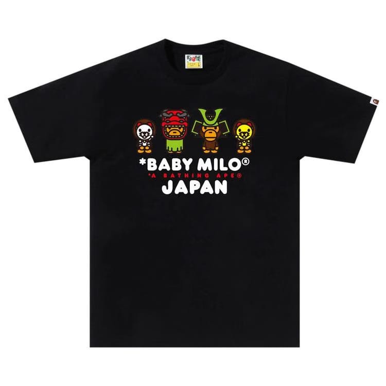 BAPE Baby Milo Japan T-Shirt Black