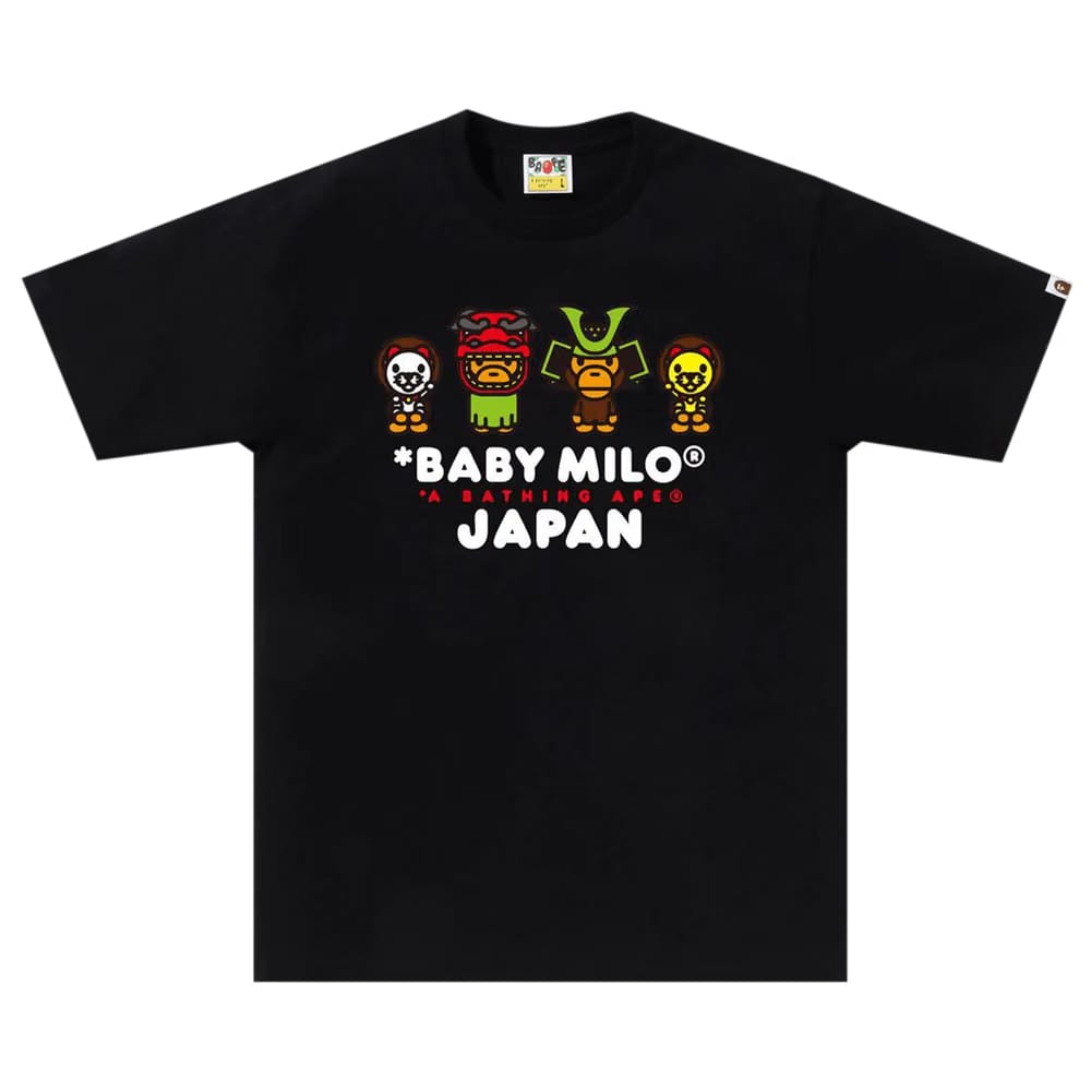 BAPE Baby Milo Japan T-Shirt Black