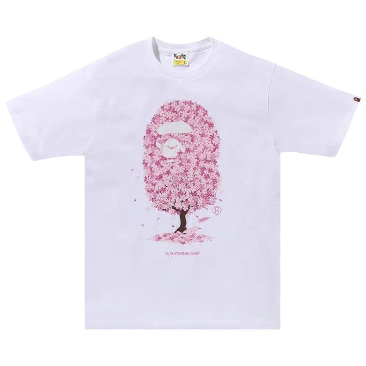 BAPE Sakura T-Shirt White