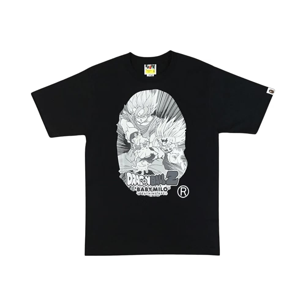 BAPE x Dragon Ball Z Big Ape Head T-Shirt Black