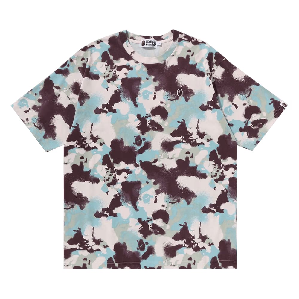BAPE Map Camo Ape Head One Point Relaxed Fit T-Shirt Multicolor