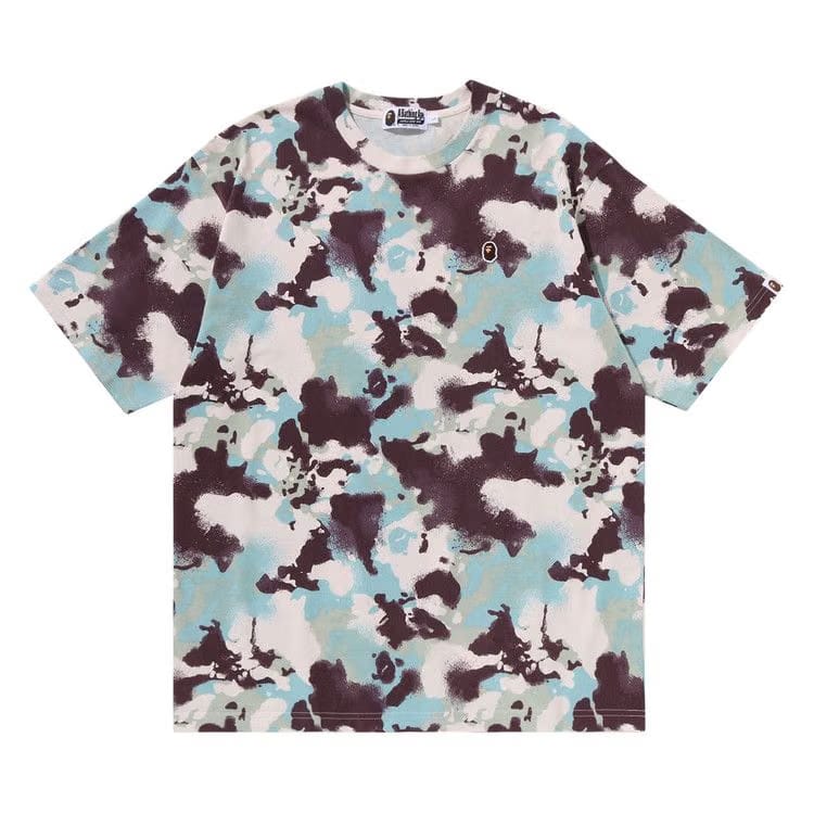 BAPE Map Camo Ape Head One Point Relaxed Fit T-Shirt Multicolor