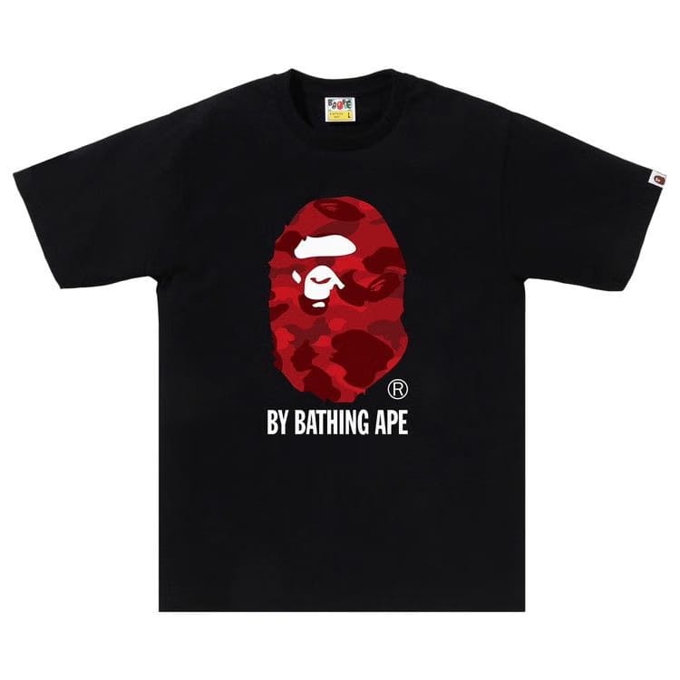 BAPE Color Camo By Bathing Ape T-Shirt Black/Red