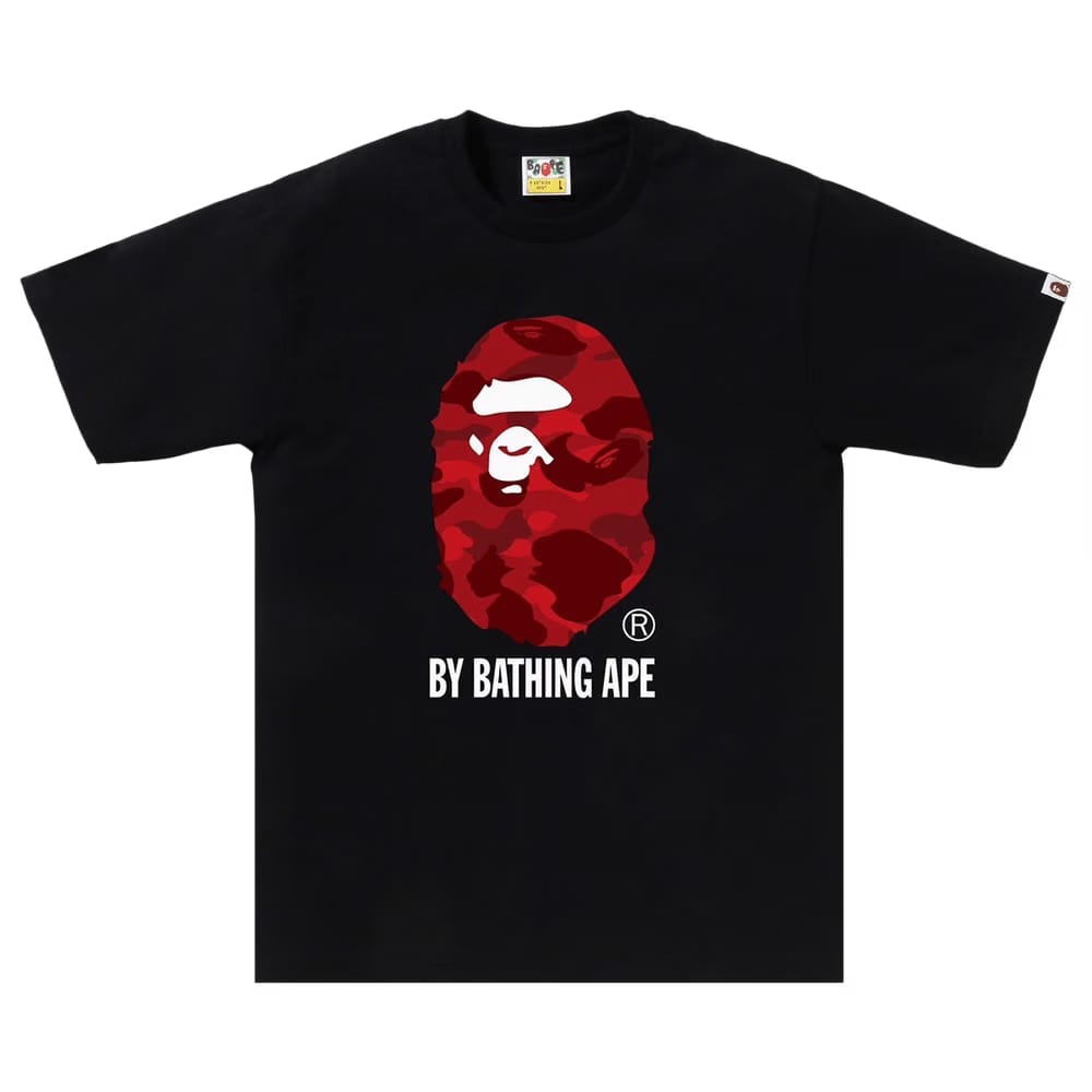 BAPE Color Camo By Bathing Ape T-Shirt Black/Red