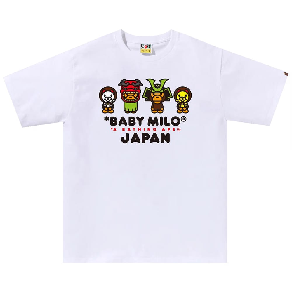 BAPE Baby Milo Japan T-Shirt White