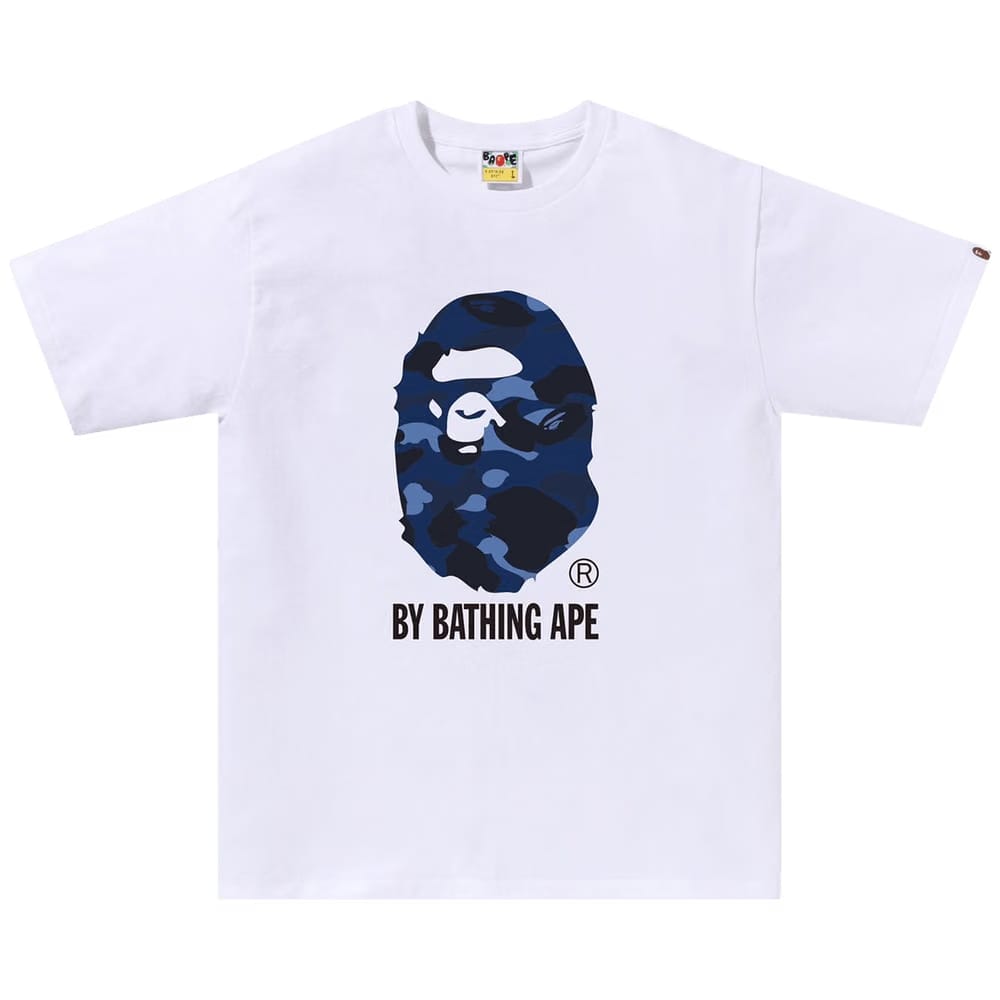 BAPE Color Camo By Bathing Ape T-Shirt White/Navy