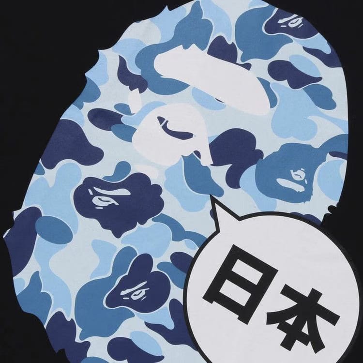 BAPE Japan Big Ape Head T-Shirt Black