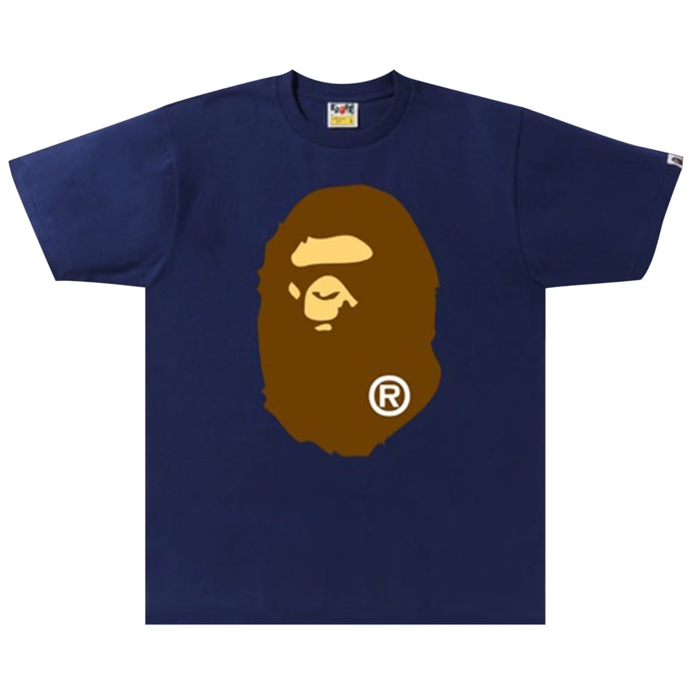 BAPE Big Ape Head T-Shirt Navy