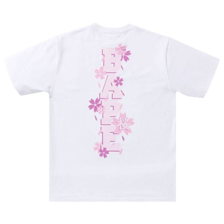 BAPE Sakura Photo Ape Head T-Shirt White