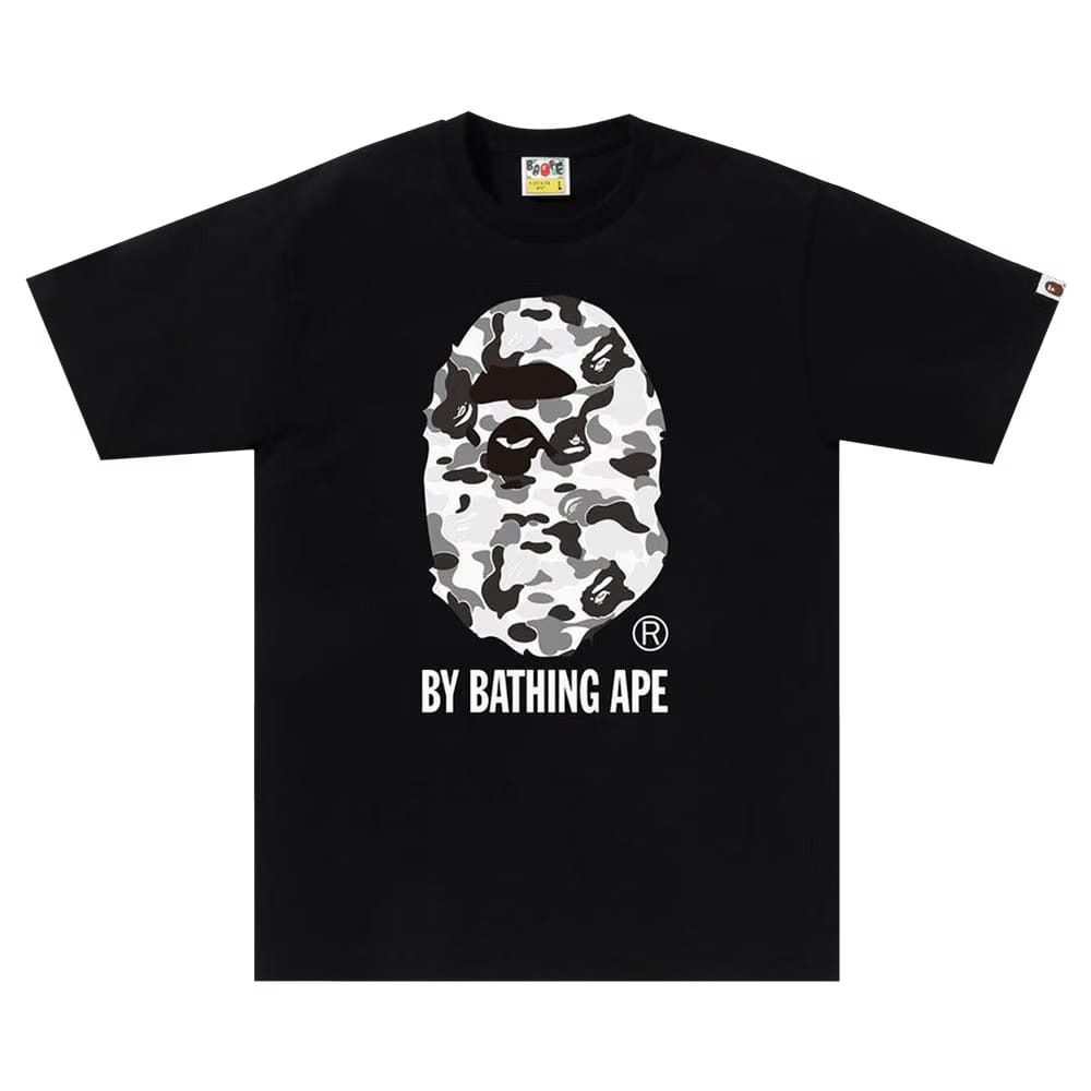 BAPE ABC Camo By Bathing Ape T-Shirt Black/Grey