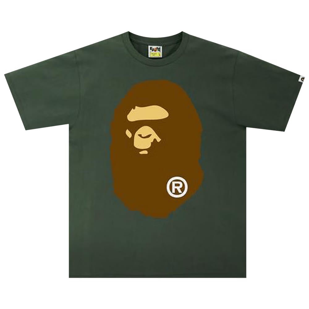 BAPE Big Ape Head T-Shirt Olive Drab
