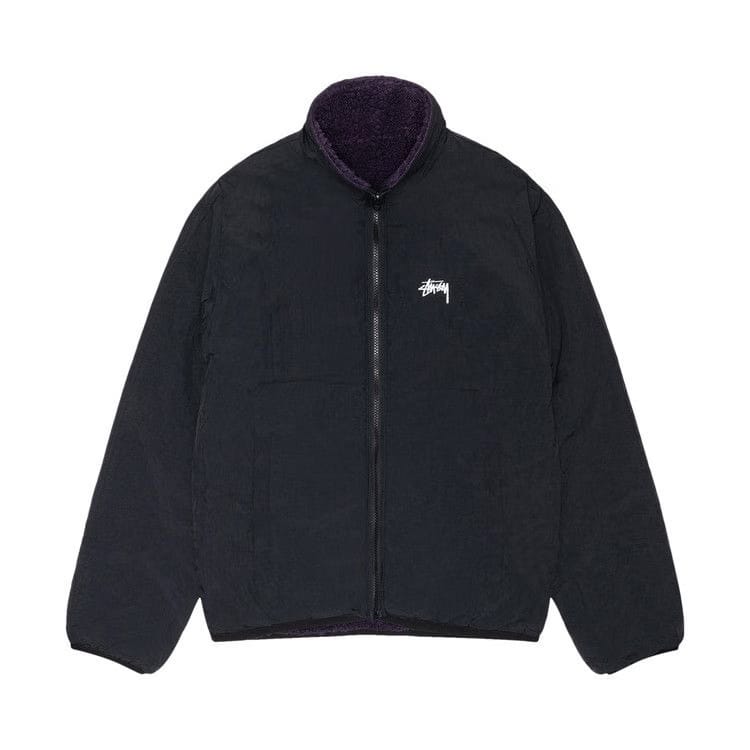 Stussy Sherpa Reversible Jacket Purple