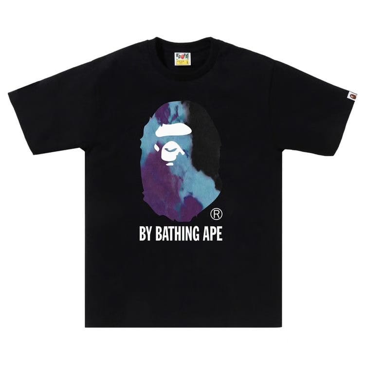 BAPE Tie Dye By Bathing Ape T-Shirt Black/Black