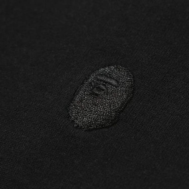 BAPE Ape Head One Point Long-Sleeve T-Shirt Black