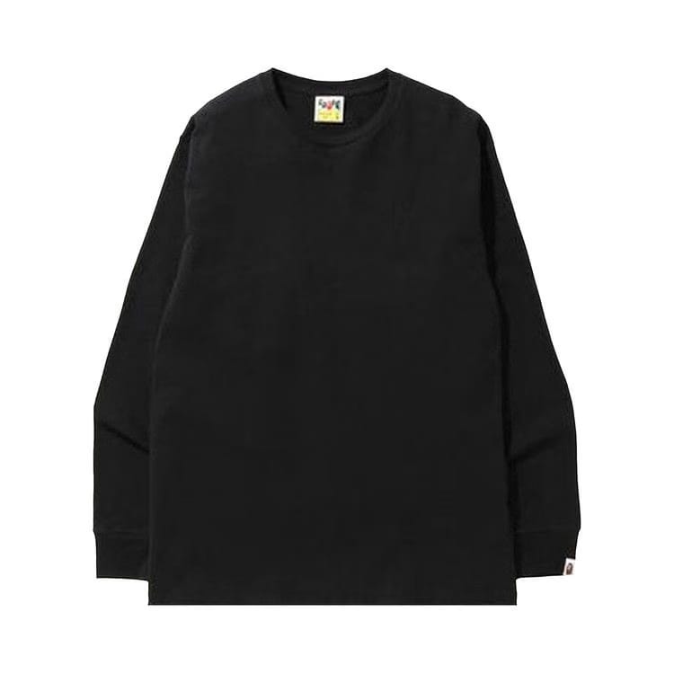 BAPE Ape Head One Point Long-Sleeve T-Shirt Black