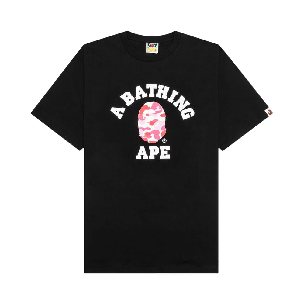 BAPE ABC Camo College Black/Pink