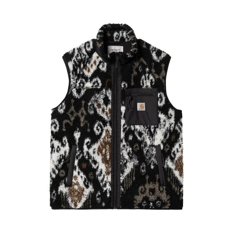 Carhartt WIP Prentis Liner Vest Baru Jacquard/Black/Black