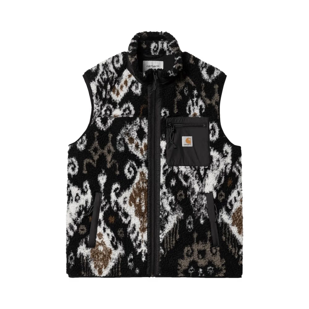 Carhartt WIP Prentis Liner Vest Baru Jacquard/Black/Black