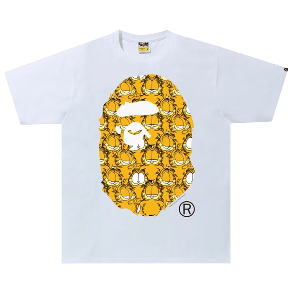 BAPE x Garfield #6 T-Shirt White