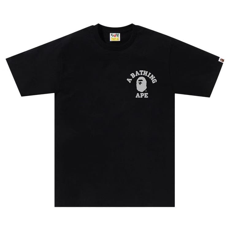 BAPE Honeycomb Camo College ATS T-Shirt Black/Grey