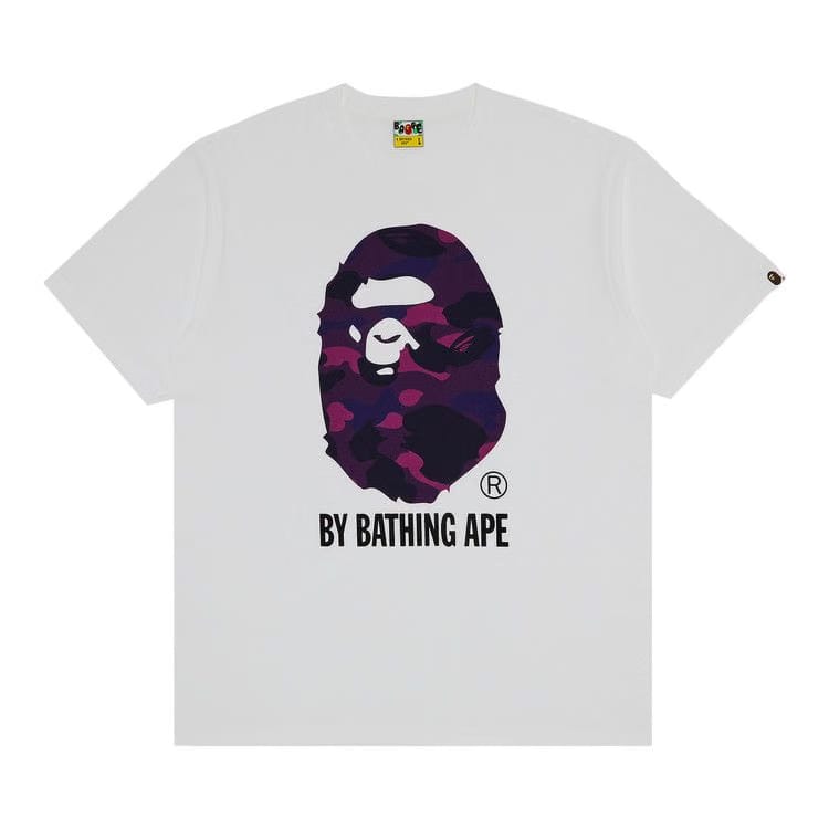 BAPE Color Camo By Bathing Ape T-Shirt White/Purple