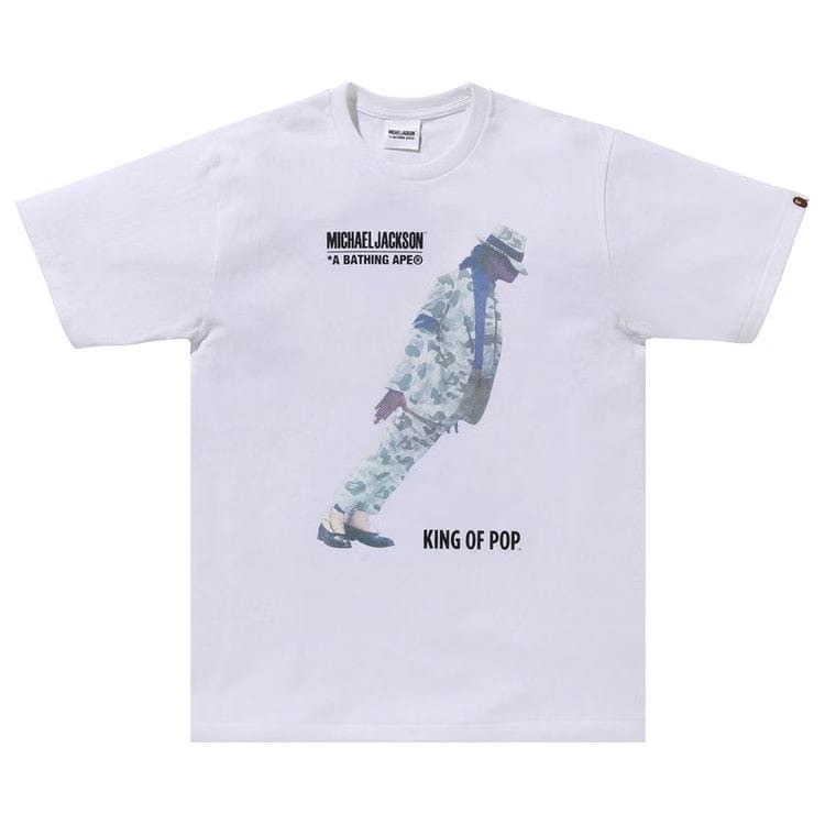 BAPE x Michael Jackson T-Shirt White