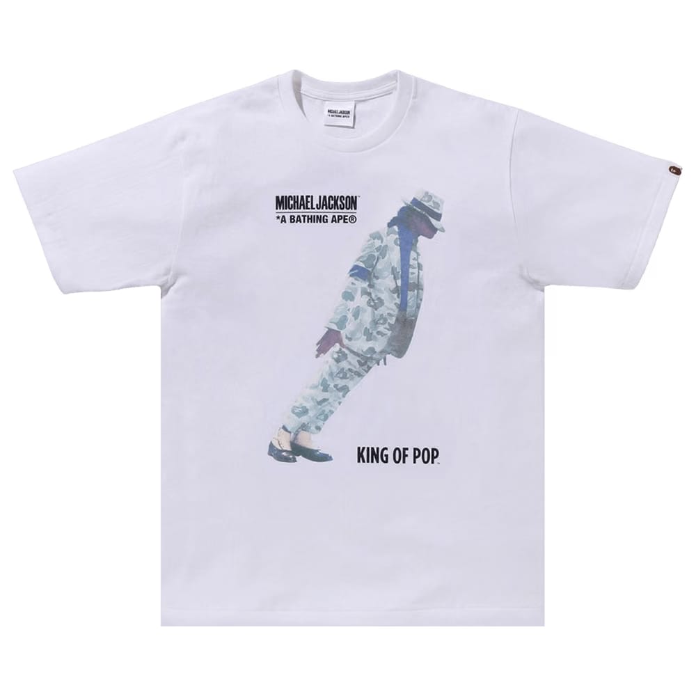 BAPE x Michael Jackson T-Shirt White