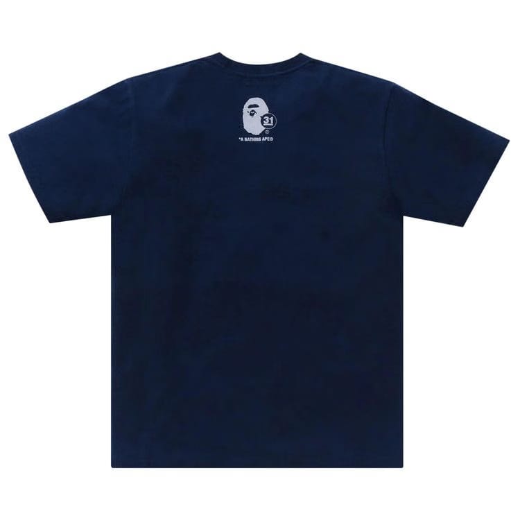 BAPE A Bathing Ape 31st Anniv. Ape Head T-Shirt Indigo