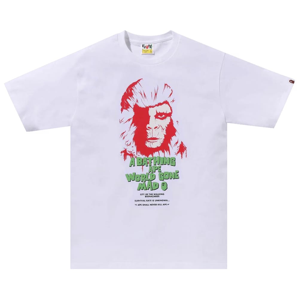 BAPE Horror T-Shirt #1 White
