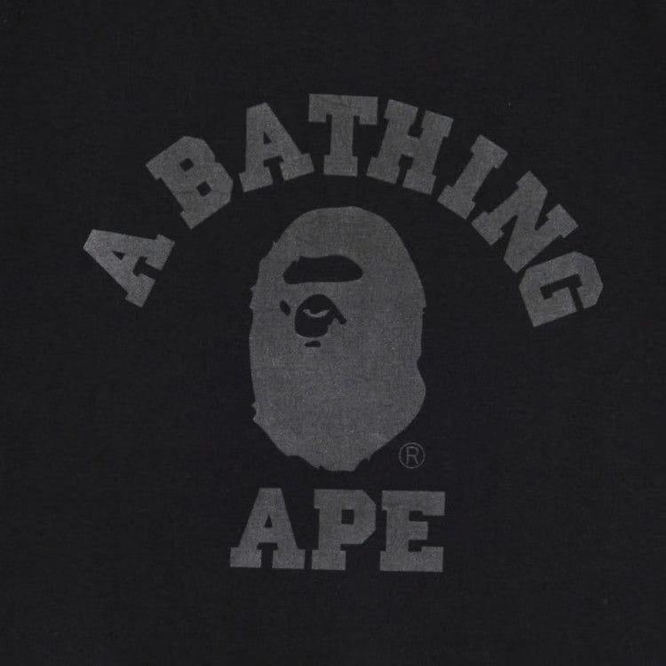 GOAT Exclusive BAPE College T-Shirt In Black