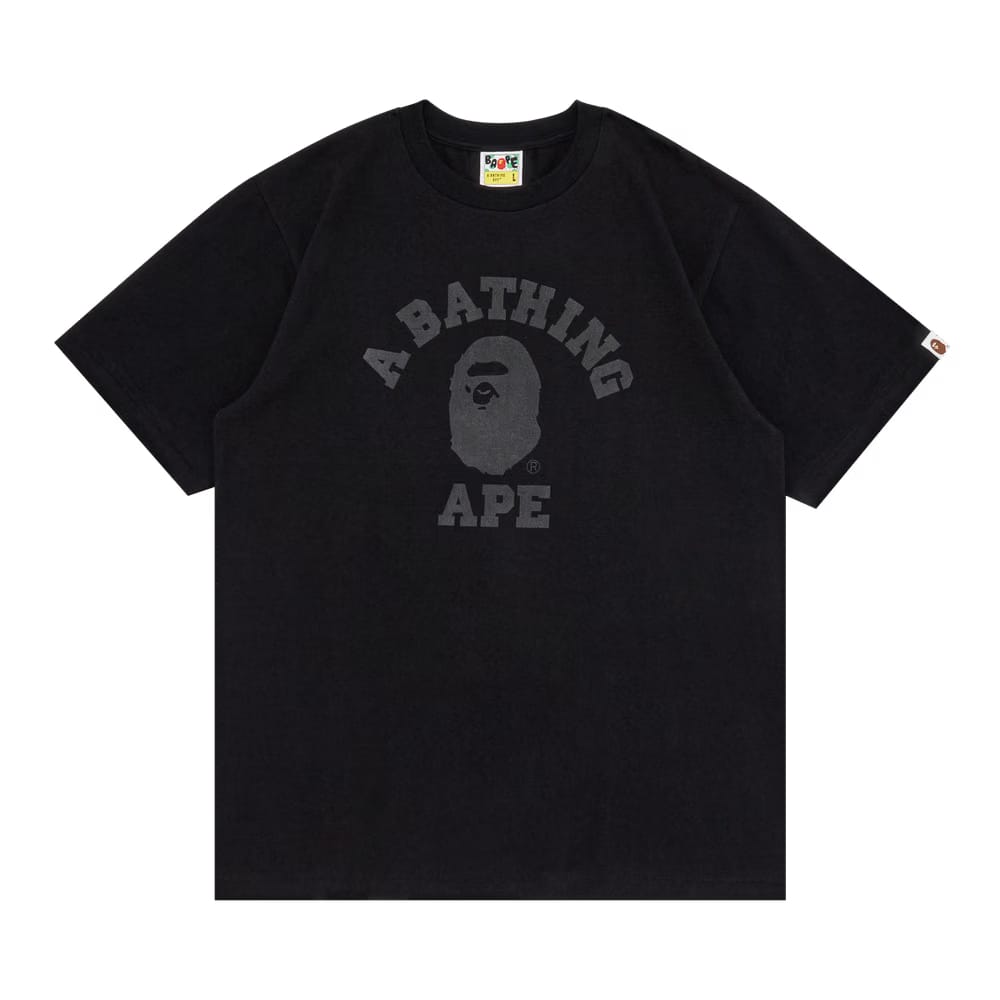 GOAT Exclusive BAPE College T-Shirt In Black