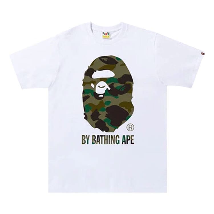 BAPE 1st Camo By Bathing Ape T-Shirt White/Green