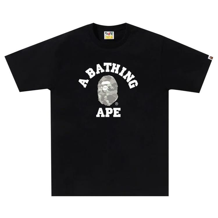 BAPE City Camo College T-Shirt Black/Grey