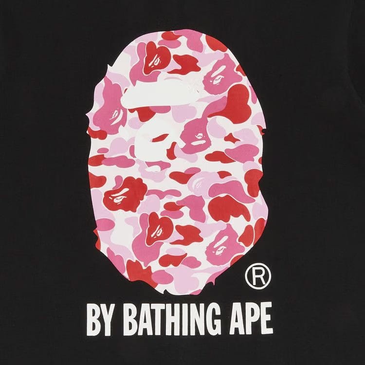 BAPE ABC Camo T-Shirt Black/Pink