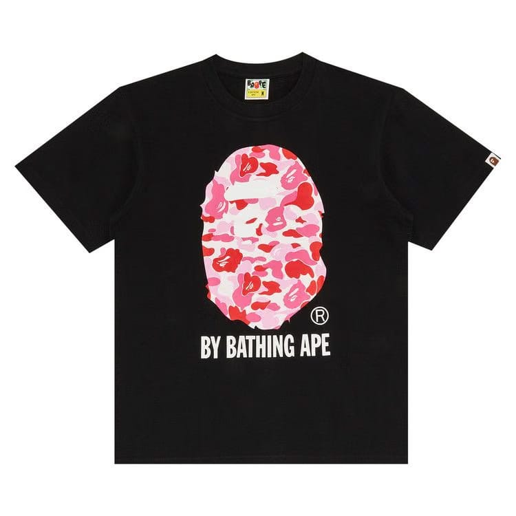 BAPE ABC Camo T-Shirt Black/Pink