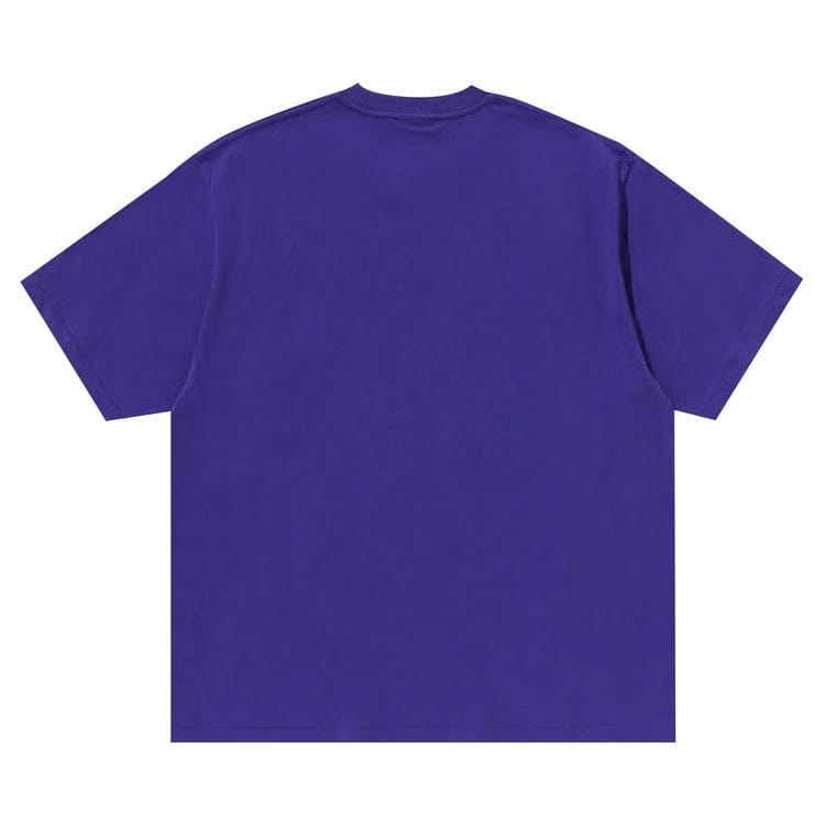 BAPE Gothic College Relaxed Fit T-Shirt Purple