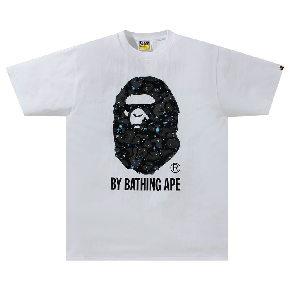 BAPE Space Camo By Bathing Ape T-Shirt White