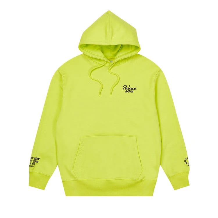 Palace x Rapha EF Education First Hoodie Neon Yellow