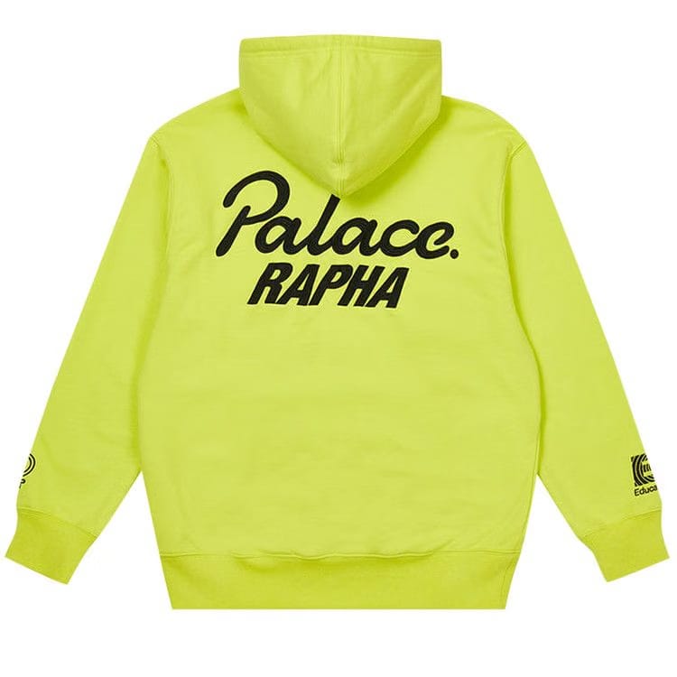 Palace x Rapha EF Education First Hoodie Neon Yellow