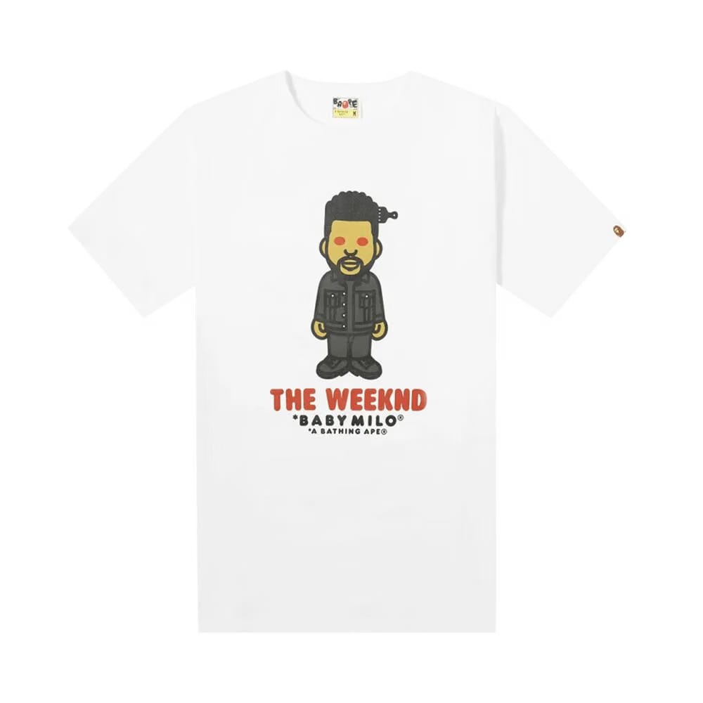 BAPE x XO The Weeknd Baby Milo T-Shirt White